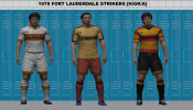 1978 Fort Lauderdale Strikers Kits.png