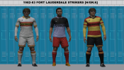 1982-83 Fort Lauderdale Strikers Kits.png