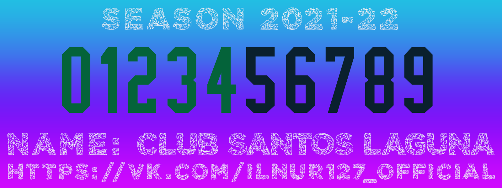 Club Santos Laguna 2021-22 (kitnumbers).png